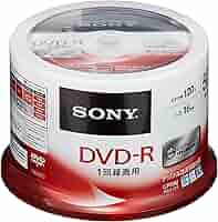 SONY ビデオ用DVD-R CPRM対応 120分 1-16倍速 スピンドルケース 50枚パック 50DMR12MLDP Amazon.co.jp: SONY ビデオ用DVD-R CPRM対応 120分 1-16倍速
